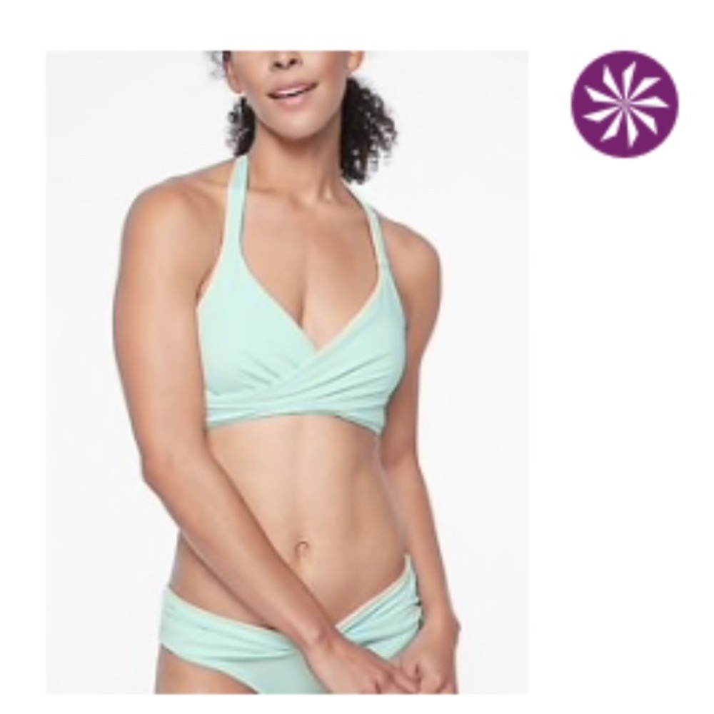 Athleta: Bra Cup Wrap Halter Bikini Top